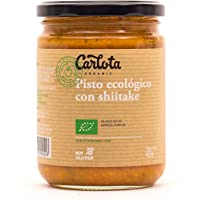 Los mejores  - 3 x PISTO ECOLÓGICO CON SHIITAKE 425gr Carlota Organic (Incluye 3 tarros)